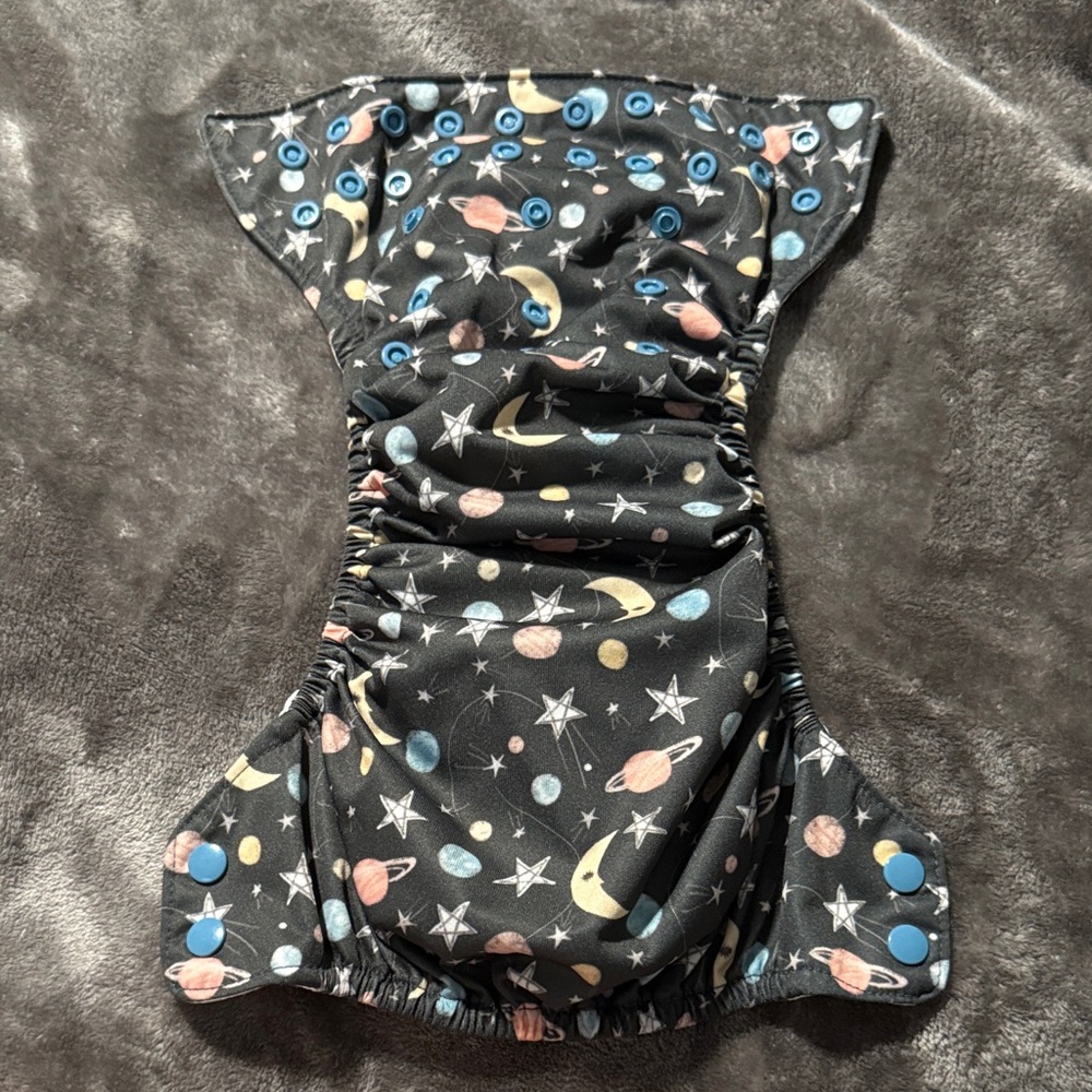 Thirsties AIO Natural Cloth Diaper Diaper - (2 of 3)